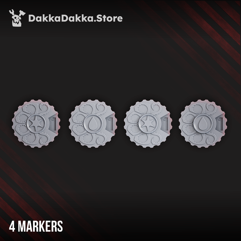 Blessing and Blood Markers (x4)