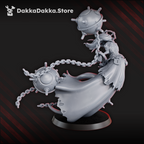 Image of the set of Tet'o Drowned Bomb Witch - by Seaside Crow