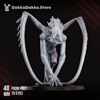 Image of the set of Tet'o Abyss Beast - by Seaside Crow