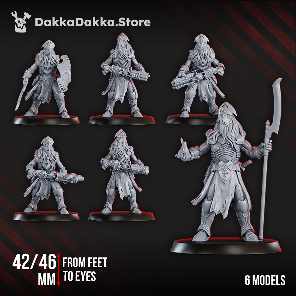 Tet'o Kr'lieh Keepers Squad (x6)