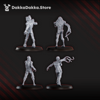 Image of the set of Tet'o Obsessed Squad (x4) - by Seaside Crow