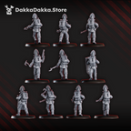 Image of the set of Tet'o Idolators Squad (x10) - by Seaside Crow