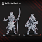 Image of the set of Tet'o Kr'lieh Keepers Squad (x6) - by Seaside Crow
