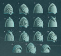 Scylla Legion - 5x Shoulder Pads