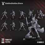 Image of the set of Machine Cult - 5x Persecutor Contrakeens (Pre-Assembled) - by Seaside Crow