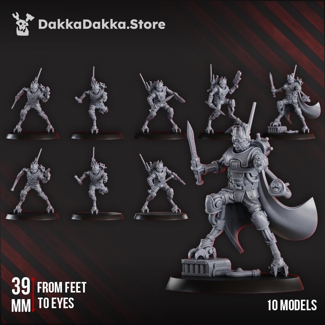 Machine Cult - 5x Persecutor Contrakeens (Pre-Assembled)