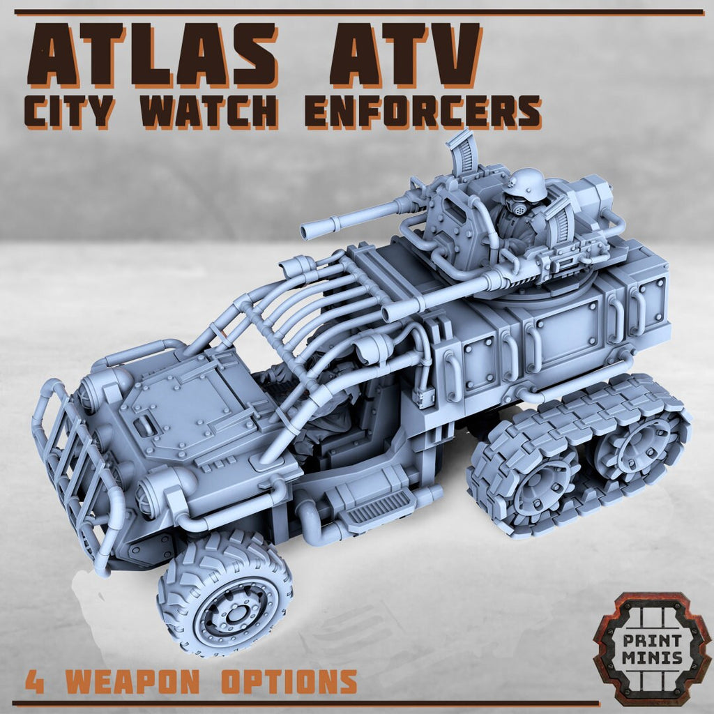 Image of the set of Enforcers - Atlas ATV - by Seaside Crow