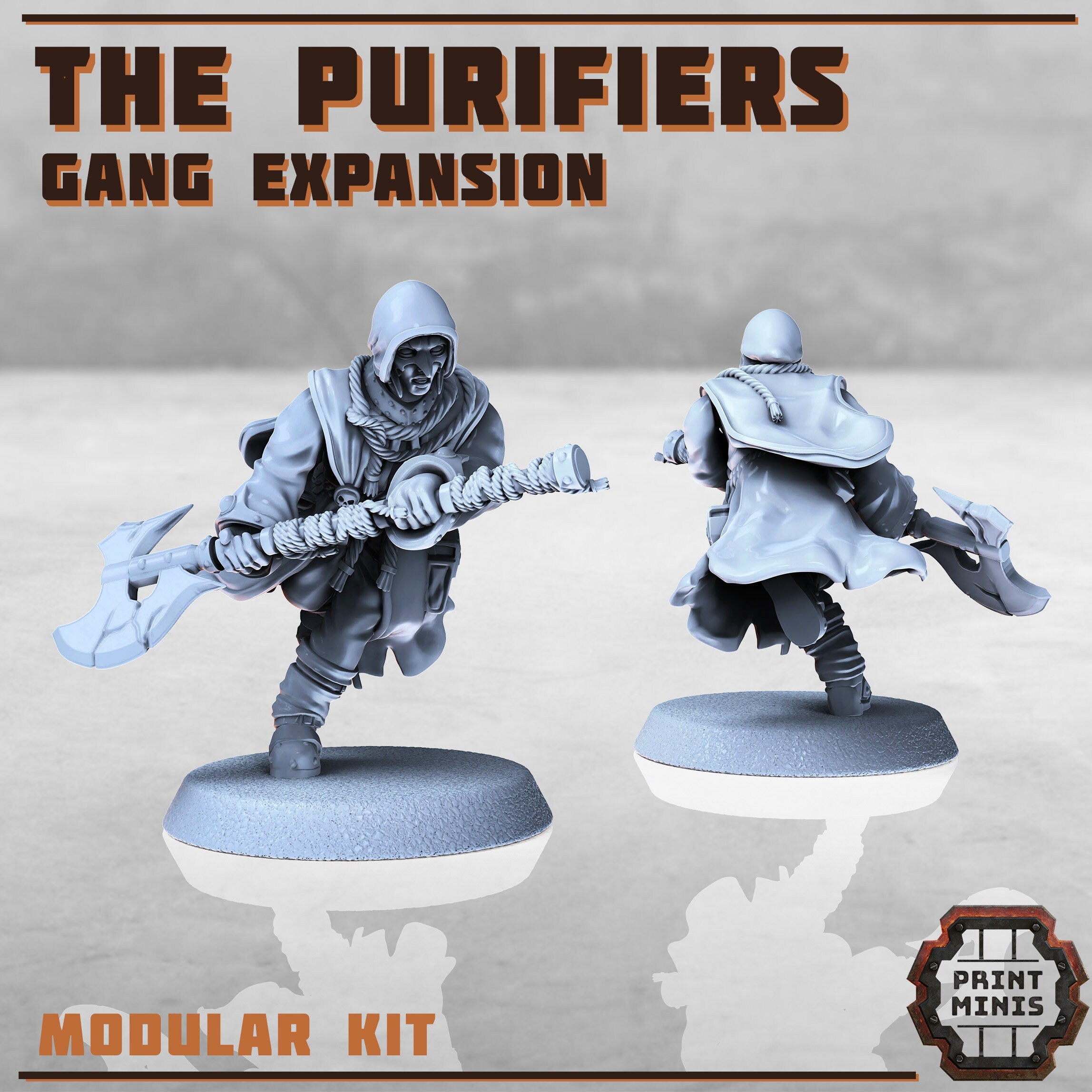Image of the set of Purifiers - x11 Gang Expansion 1 - by Seaside Crow