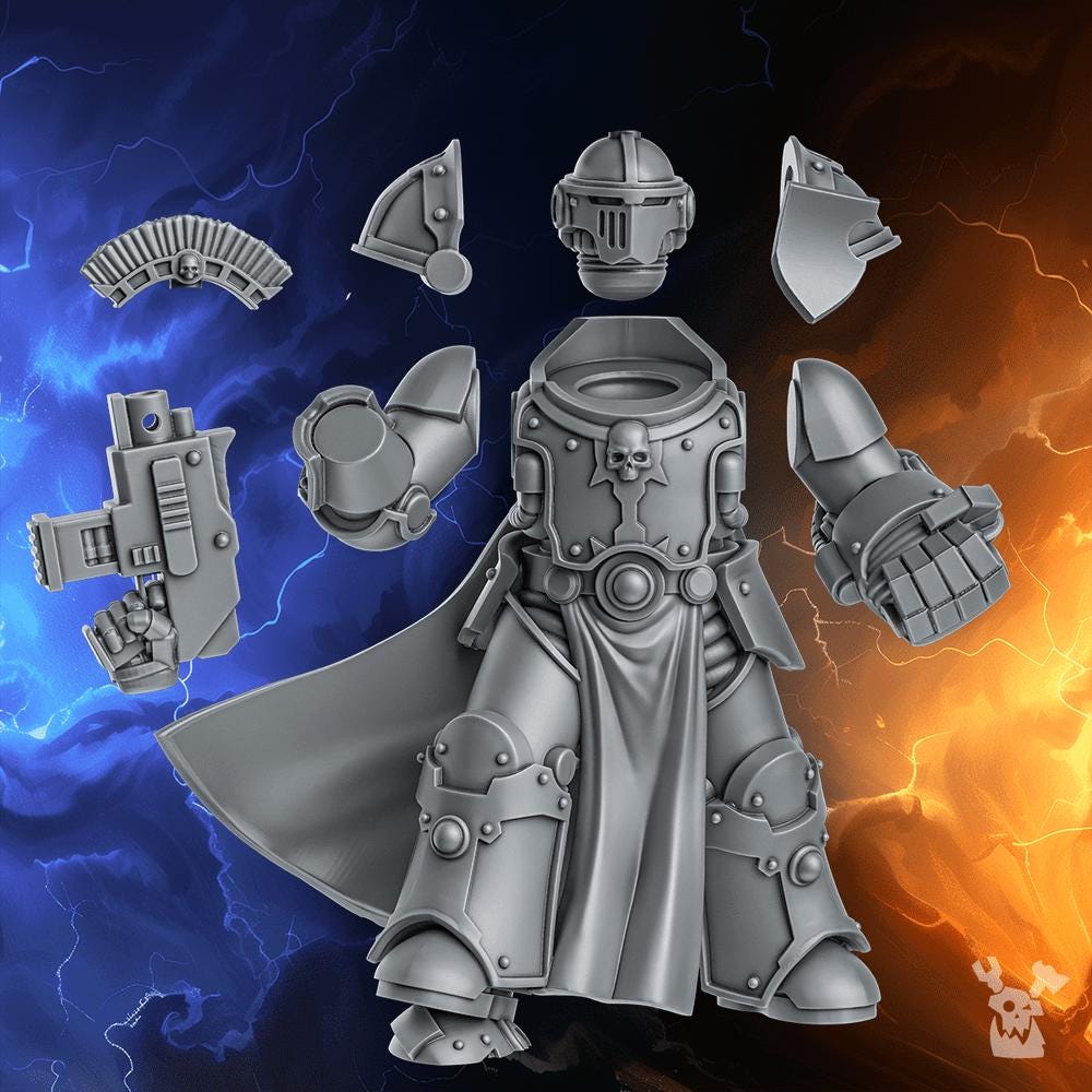 Image of the set of Millenium Wars - Princeps Justiciar - by Seaside Crow