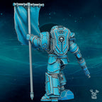 Image of the set of Scylla Legion - Scylla Ancient Banner-Bearer - by Seaside Crow