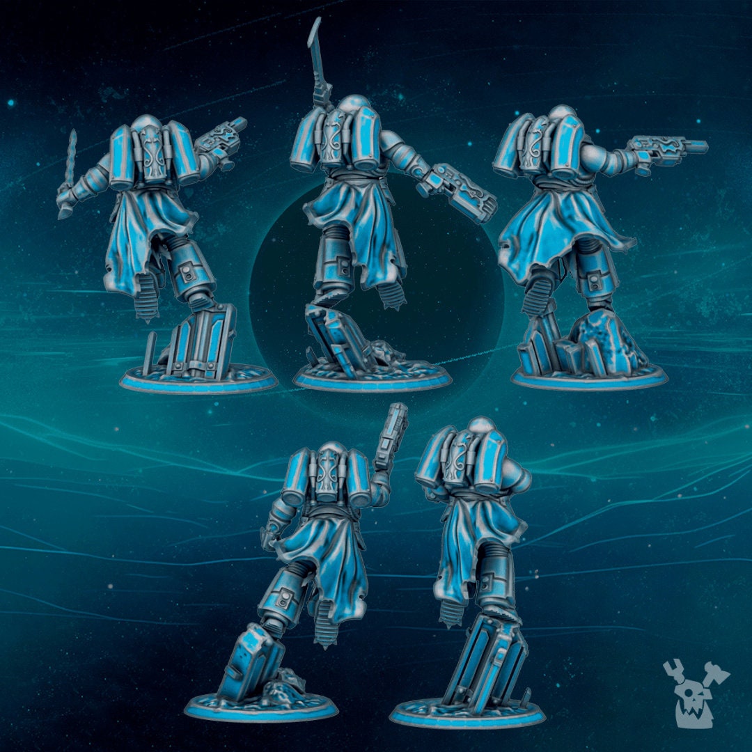 Scylla Legion - 5x Scylla Assault Squad (Pre-Assembled)