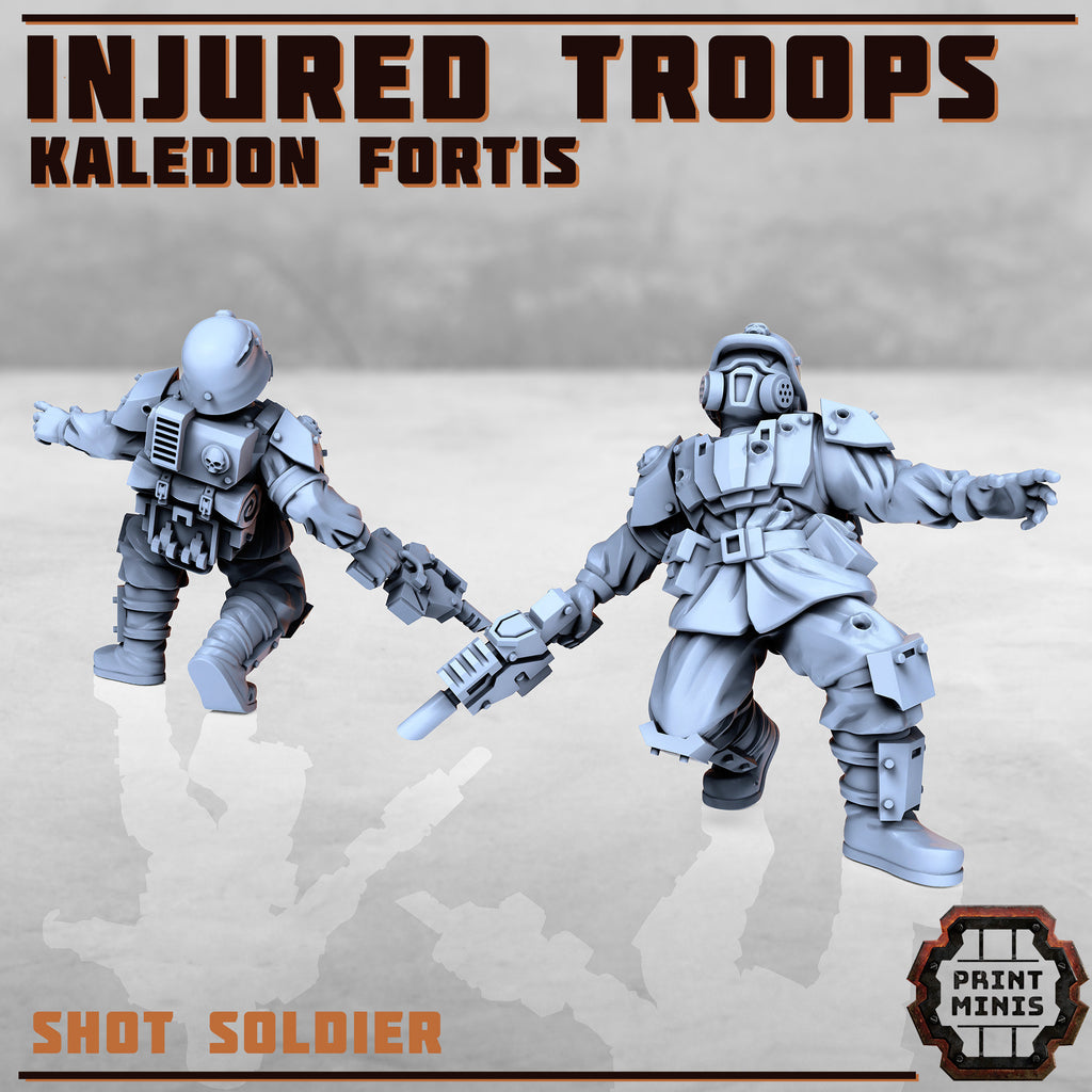 Kaledon Fortis - x8 Injured Troops