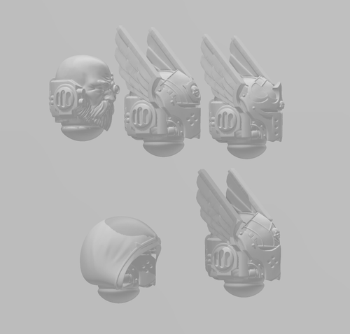 Aeternum Knights - 5x Helmets