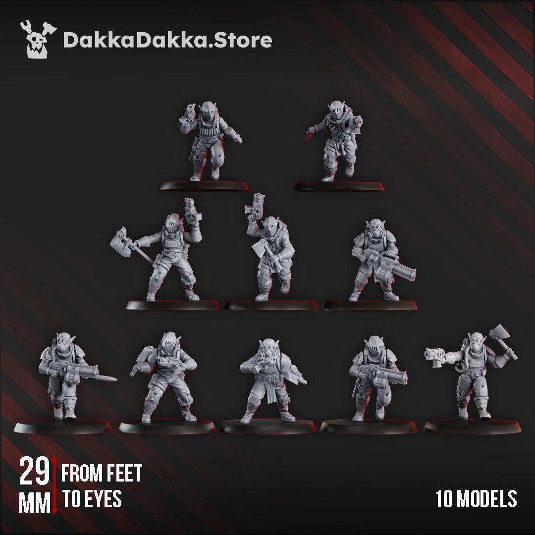 Gorggrot Tactic Squad (x10)