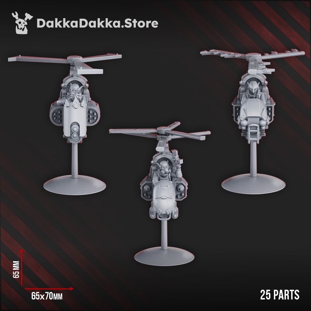 3x Gorgworks Copters