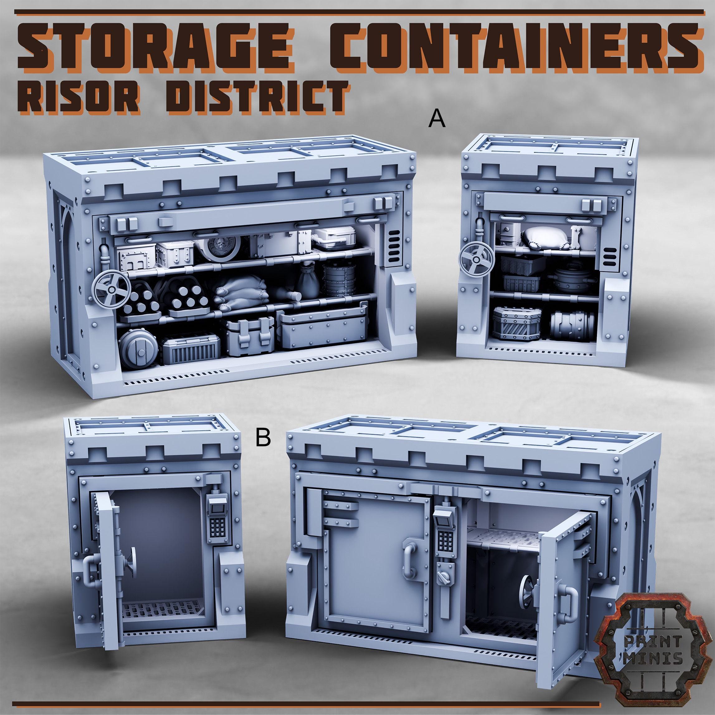 Image of the set of Risor District - Storage Container - by Seaside Crow