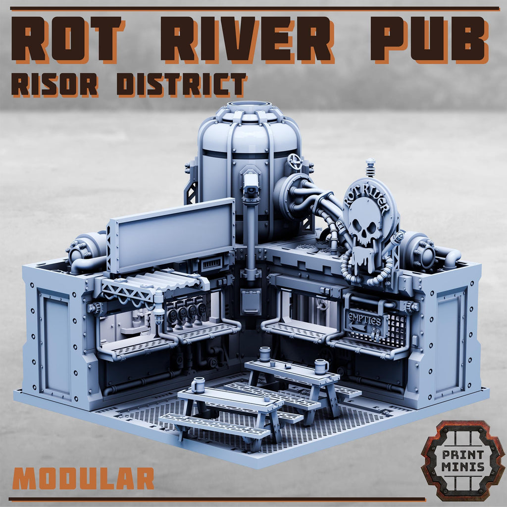 Image of the set of Risor District - Rot River Pub - by Seaside Crow