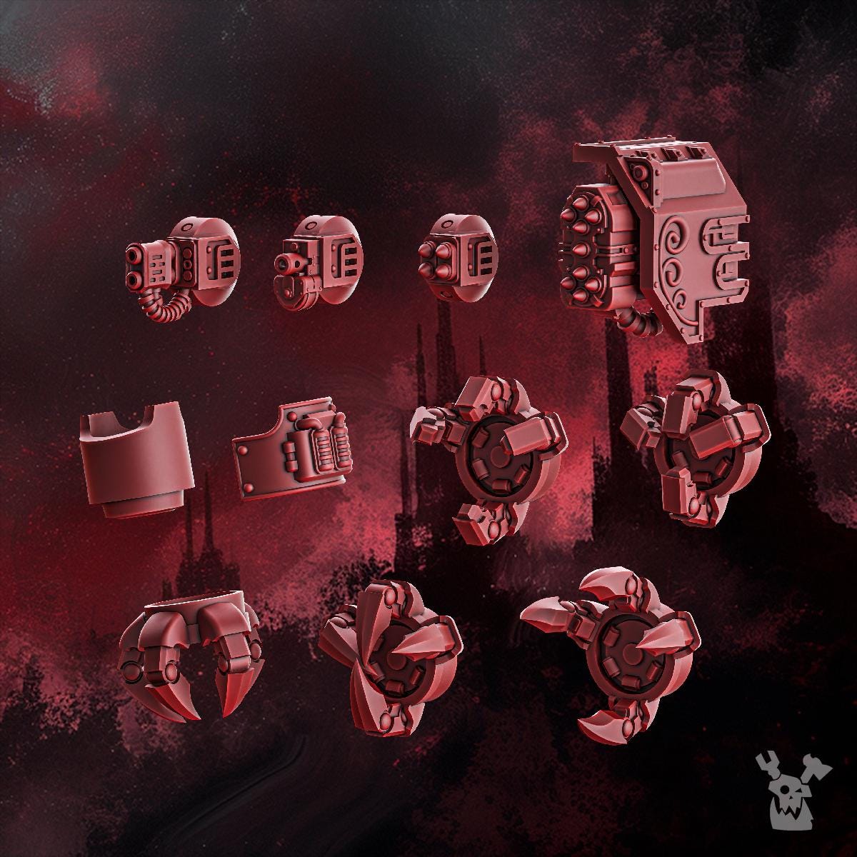 Crimson Wings - Heavy Walker (Three Options)