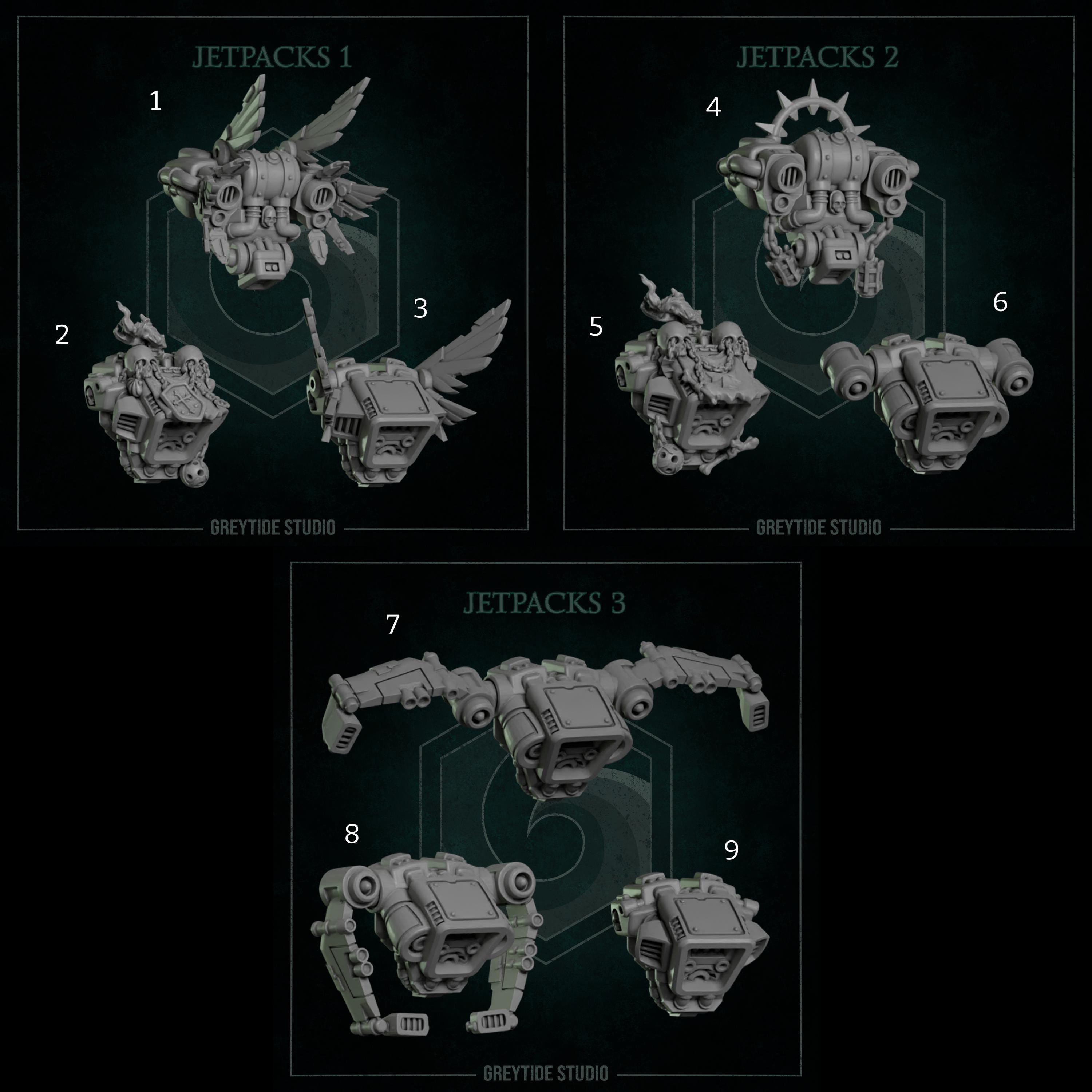 Eternal Pilgrims - 5x Jet Packs