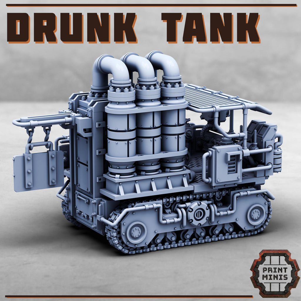 Image of the set of Stack City - Drunk Tank - by Seaside Crow