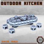 Image of the set of Stack City - Outdoor Kitchen - by Seaside Crow