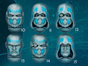 Scylla Legion - 5x Helmets