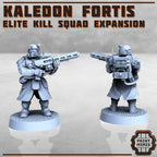 Image of the set of Kaledon Fortis - 5x Elite Team Stormtroopers Expansion - by Seaside Crow