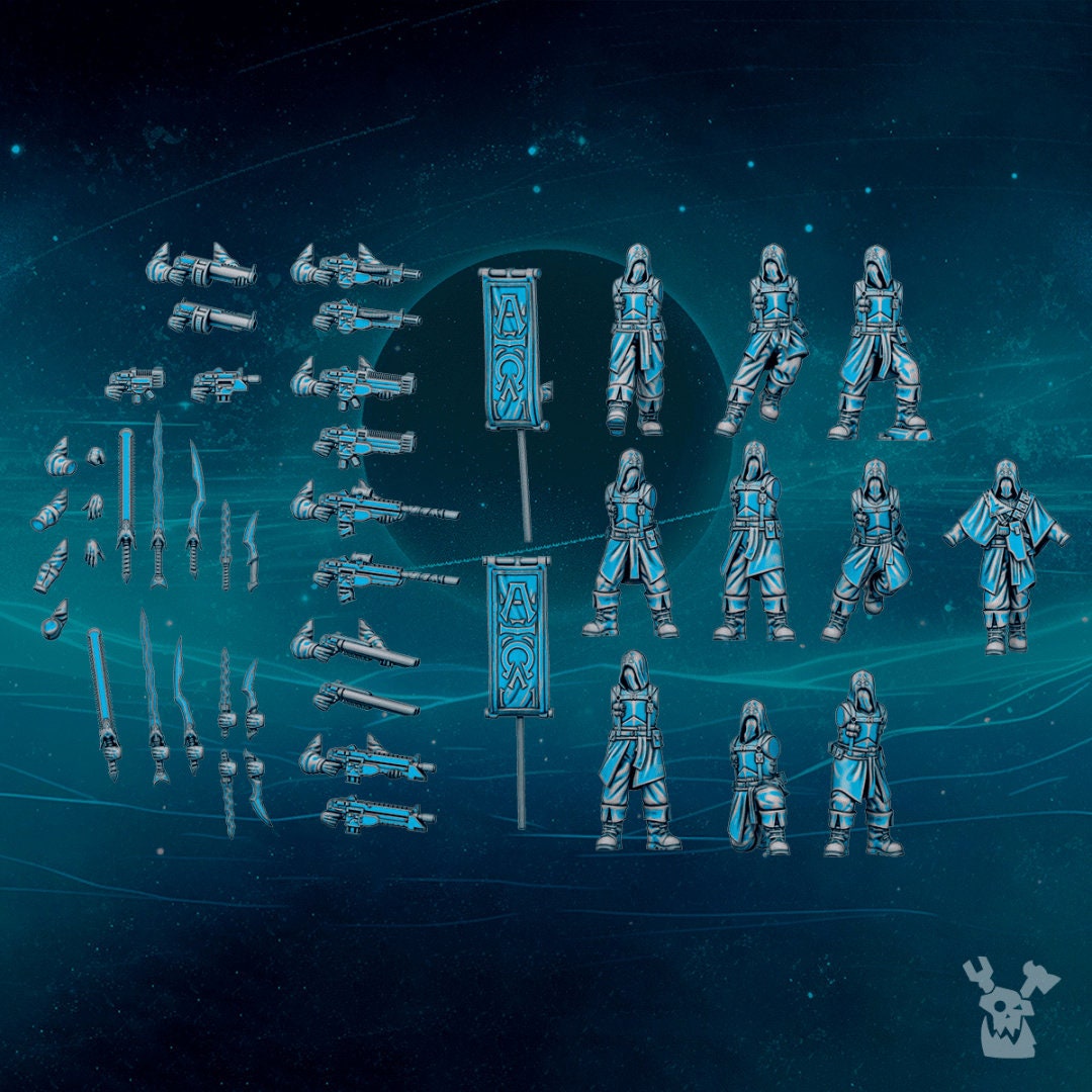 Scylla Legion - 10x Scylla Cultists (Lots of Bits!)