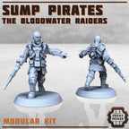 Image of the set of Sump Pirates - 9x Sump Gangers - by Seaside Crow