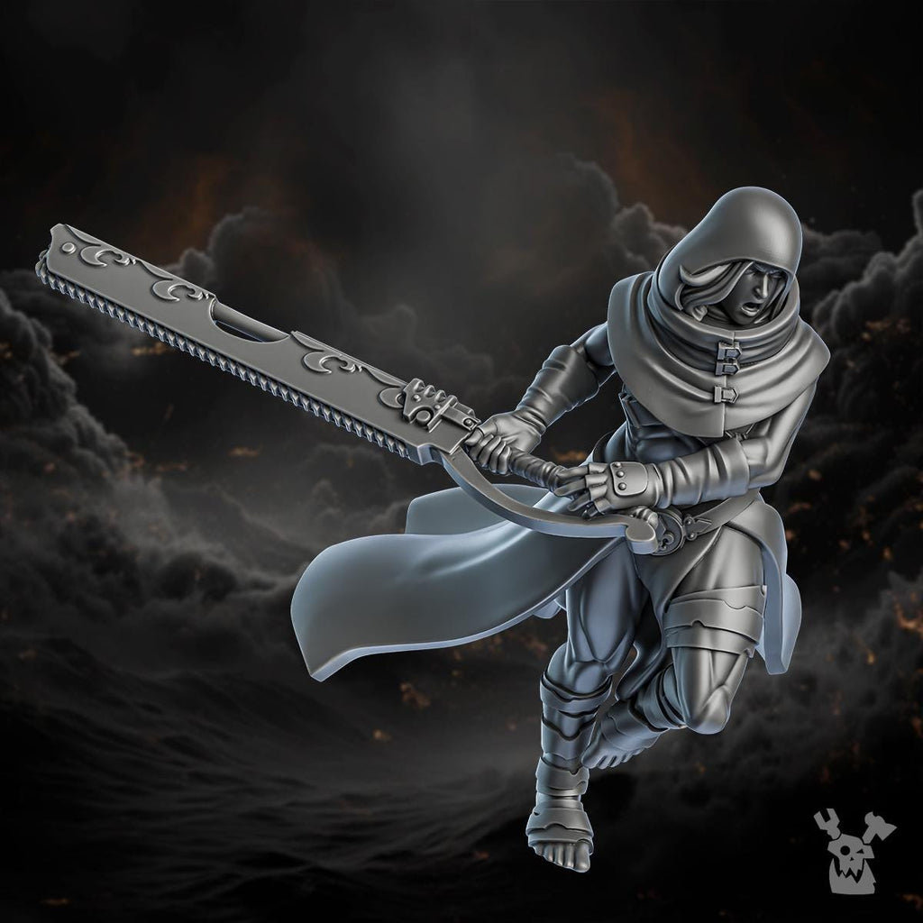 Image of the set of Battle Sisters - 5x Redeemer Sisters - by Seaside Crow