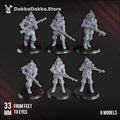 Pilgrims - Torquemada's Inquisition - 6x Conquistadors (Pre-Assembled)