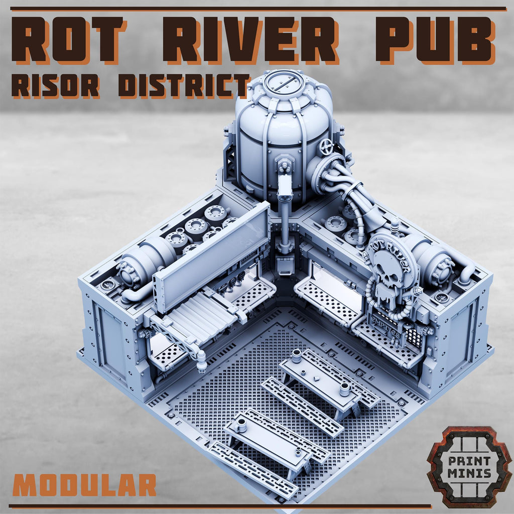 Image of the set of Risor District - Rot River Pub - by Seaside Crow