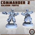 Image of the set of Kaledon Fortis - 1x Commander 2 - by Seaside Crow