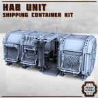 Image of the set of Stack City - Habitation Unit - by Seaside Crow