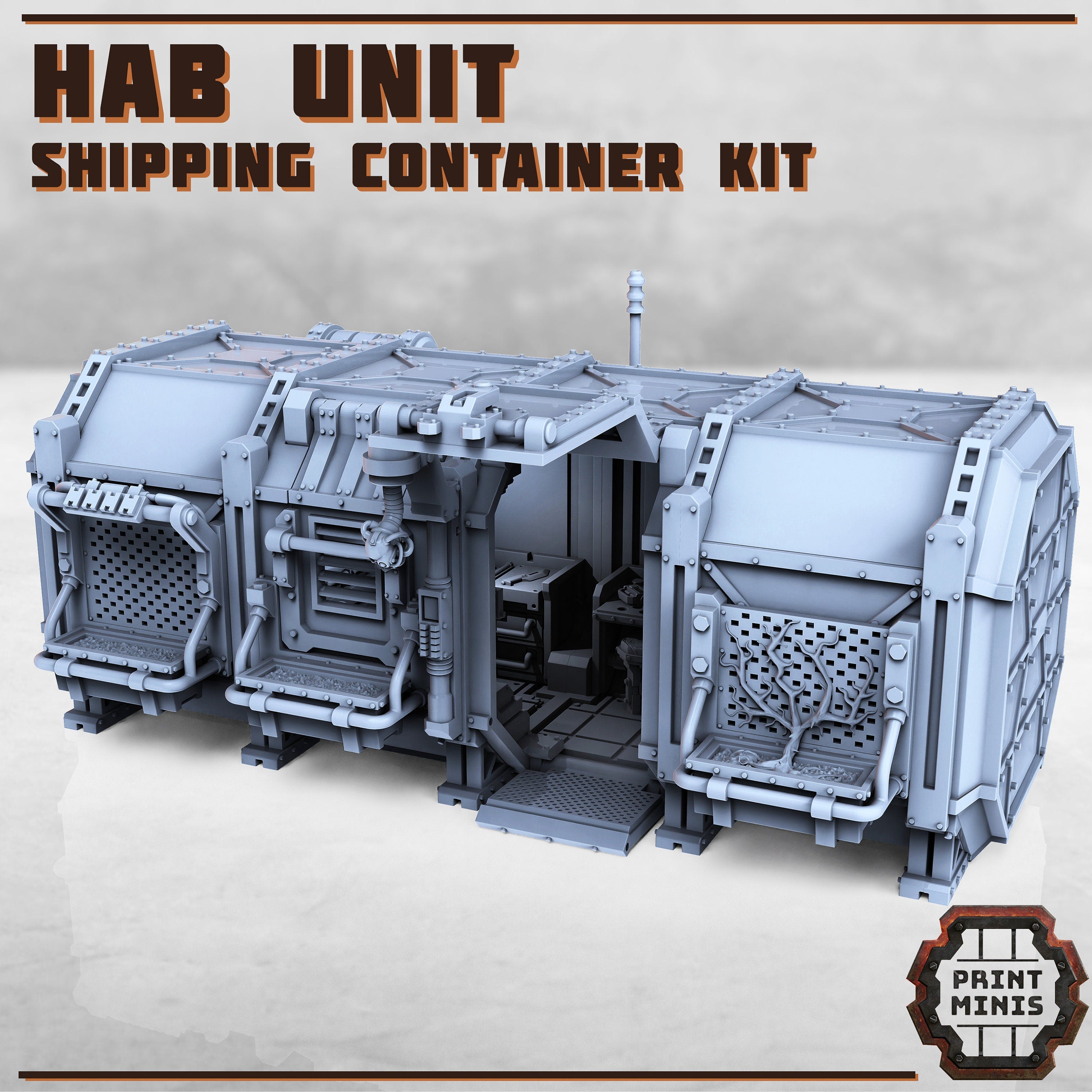 Image of the set of Stack City - Habitation Unit - by Seaside Crow