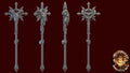 Image of the set of Heresy Bits - 1x Force Staff - by Seaside Crow