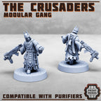 Image of the set of Purifiers  - x6 Crusaders - by Seaside Crow