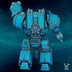 Image of the set of Scylla Legion - Scylla Stormwave Dreadnought - by Seaside Crow