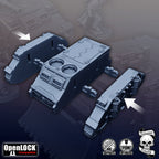 Image of the set of The Hippo - Light APC / Gun Tank - by Seaside Crow