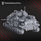 Image of the set of Machine Cult - Hovercraft Tank D-10 - by Seaside Crow
