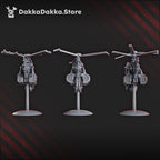Image of the set of 3x Gorgworks Copters - by Seaside Crow
