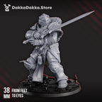Image of the set of Space Knights - Battle Sword Brother - by Seaside Crow