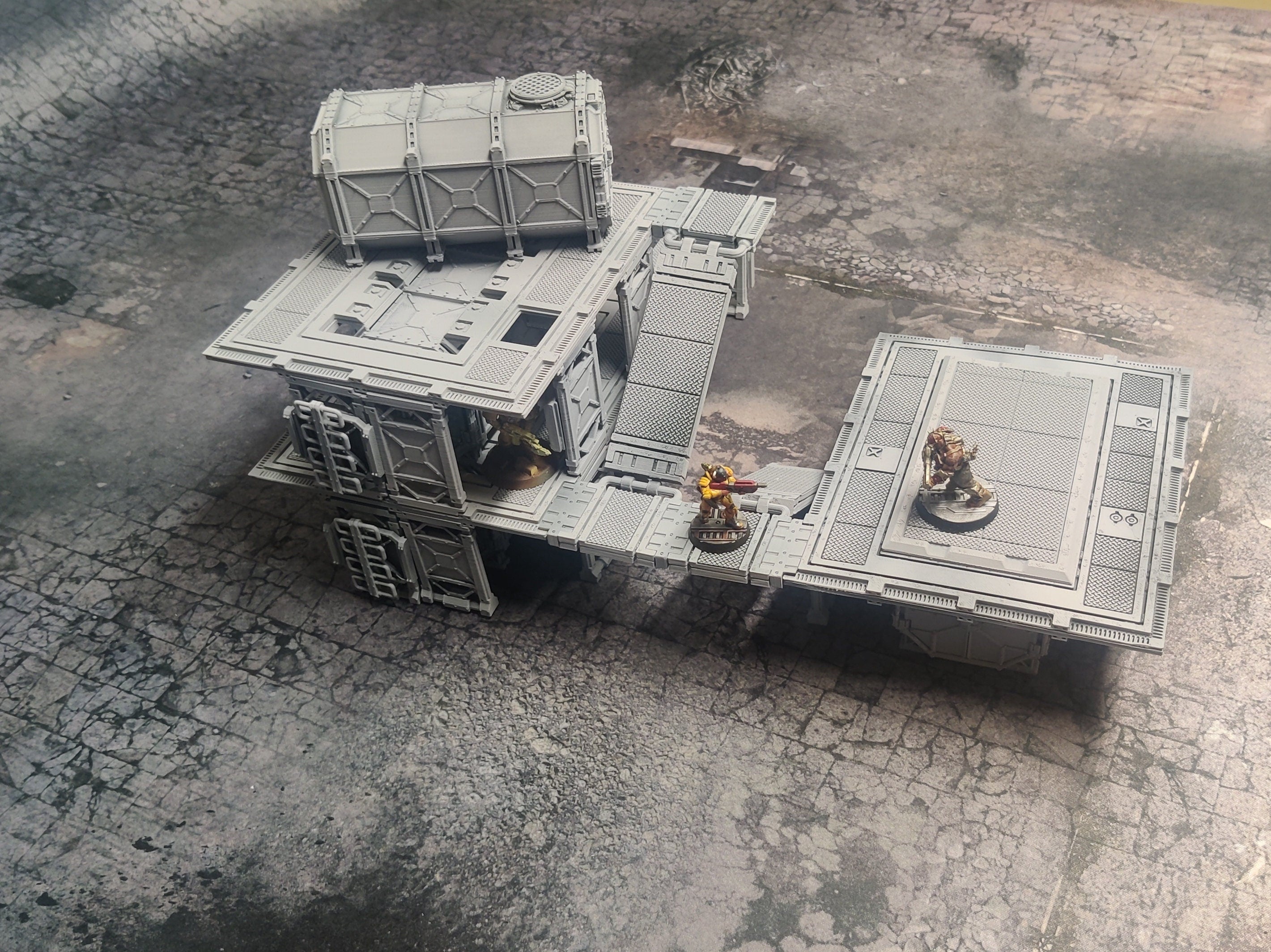 Image of the set of Stack City - Platforms Terrain Set - by Seaside Crow