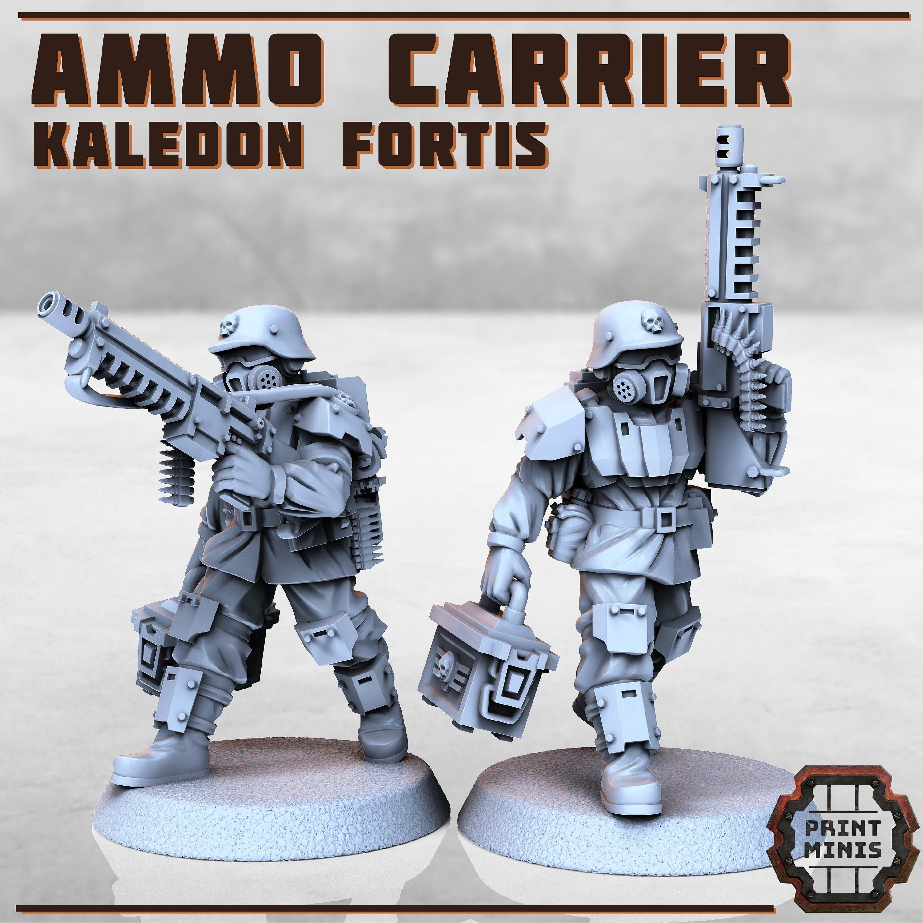 Kaledon Fortis - 2x Ammo Carriers