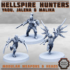 Image of the set of Stack City - Hell Spire Hunters - by Seaside Crow
