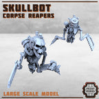 Image of the set of Corpse Reapers - Large Skullbot - by Seaside Crow
