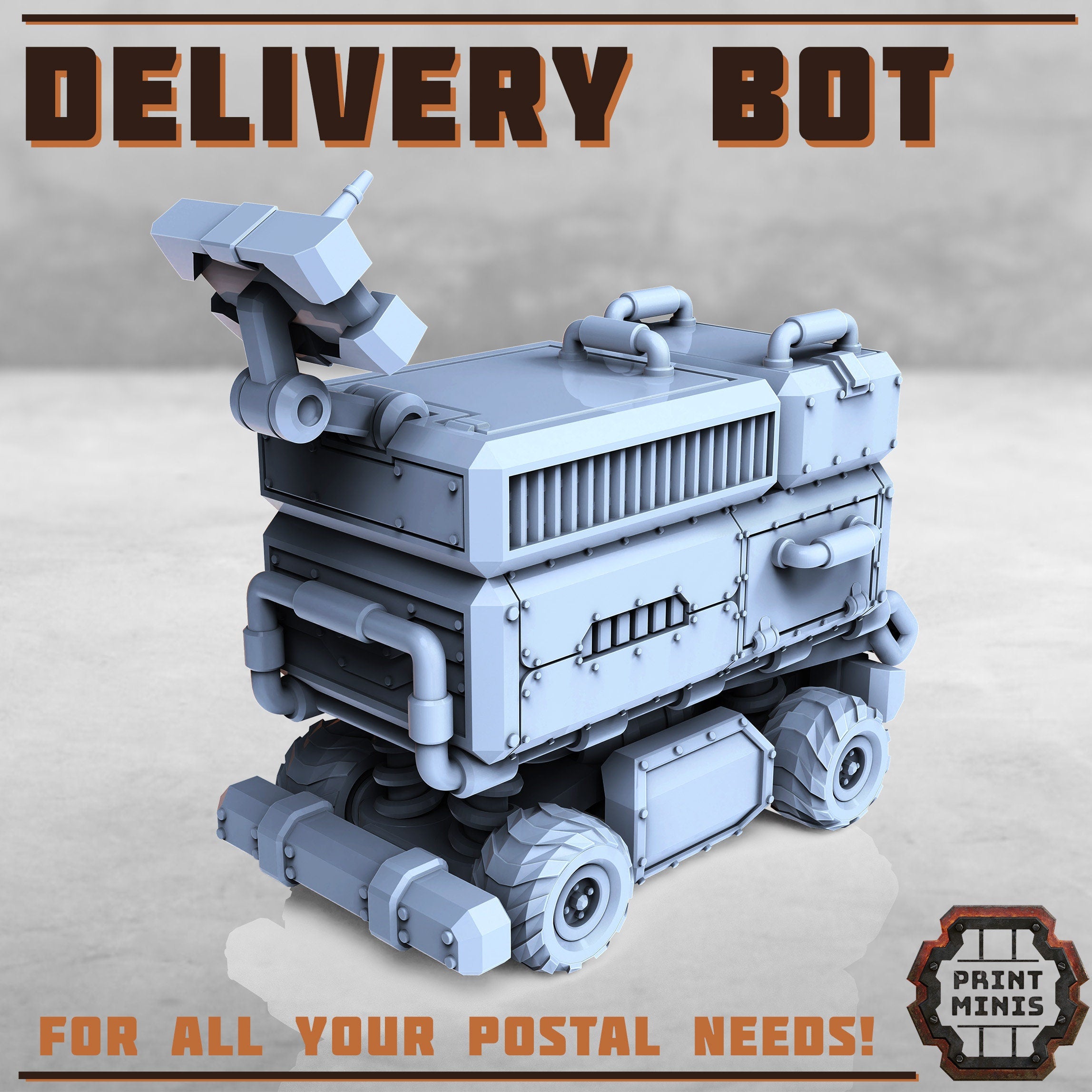 Image of the set of Stack City - Delivery Bot - by Seaside Crow