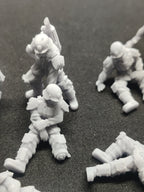Image of the set of Kaledon Fortis - x8 Injured Troops - by Seaside Crow