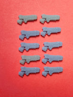 Image of the set of Heresy Bits - 5x Plasma Guns - by Seaside Crow