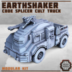 Image of the set of Code Splicer Cult - Earthshaker Truck - by Seaside Crow